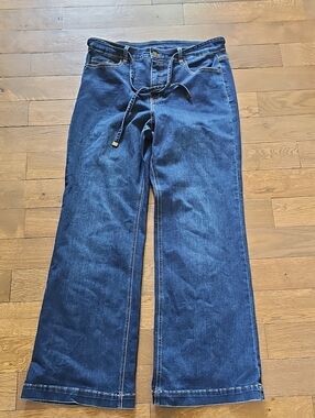 Melanie Lyne 14 Women's Jeans in Dark Blue